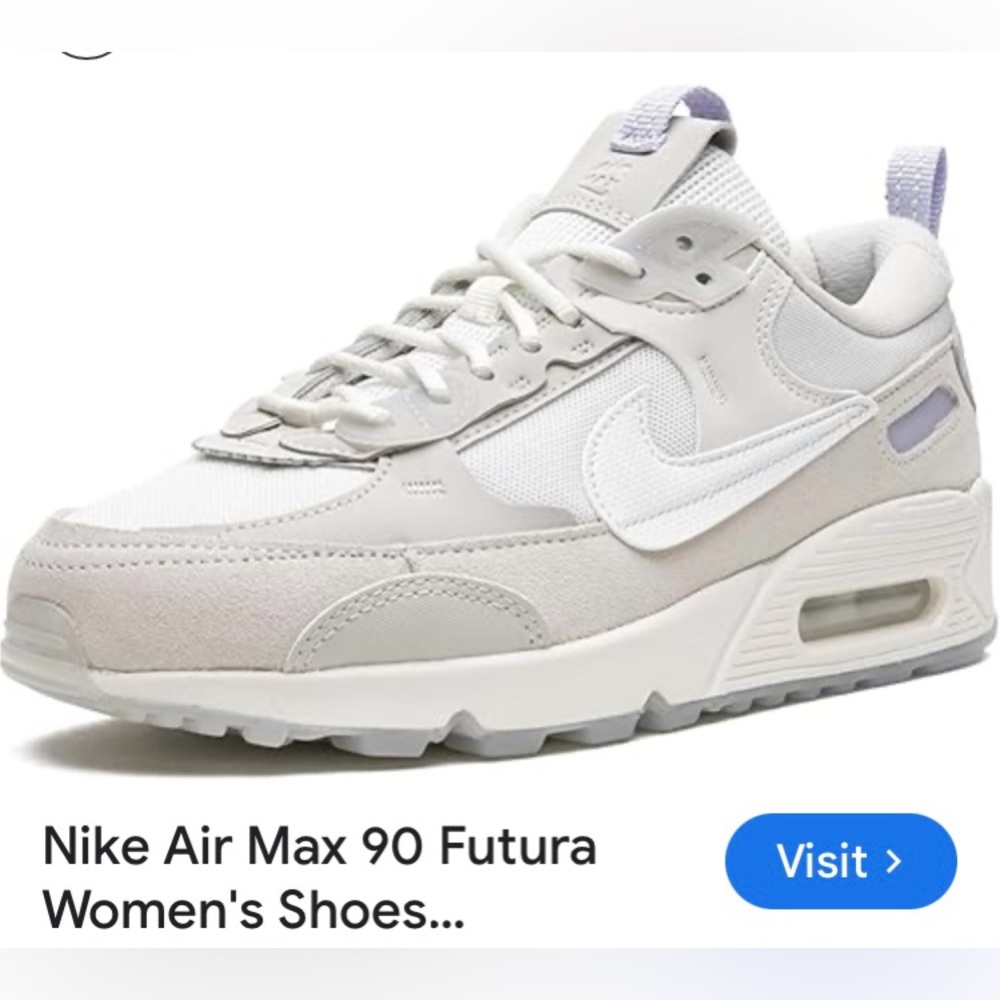 NIKE AIR MAX 90 FUTURA SNEAKERS WOMENS 
SIZE 6 1/2